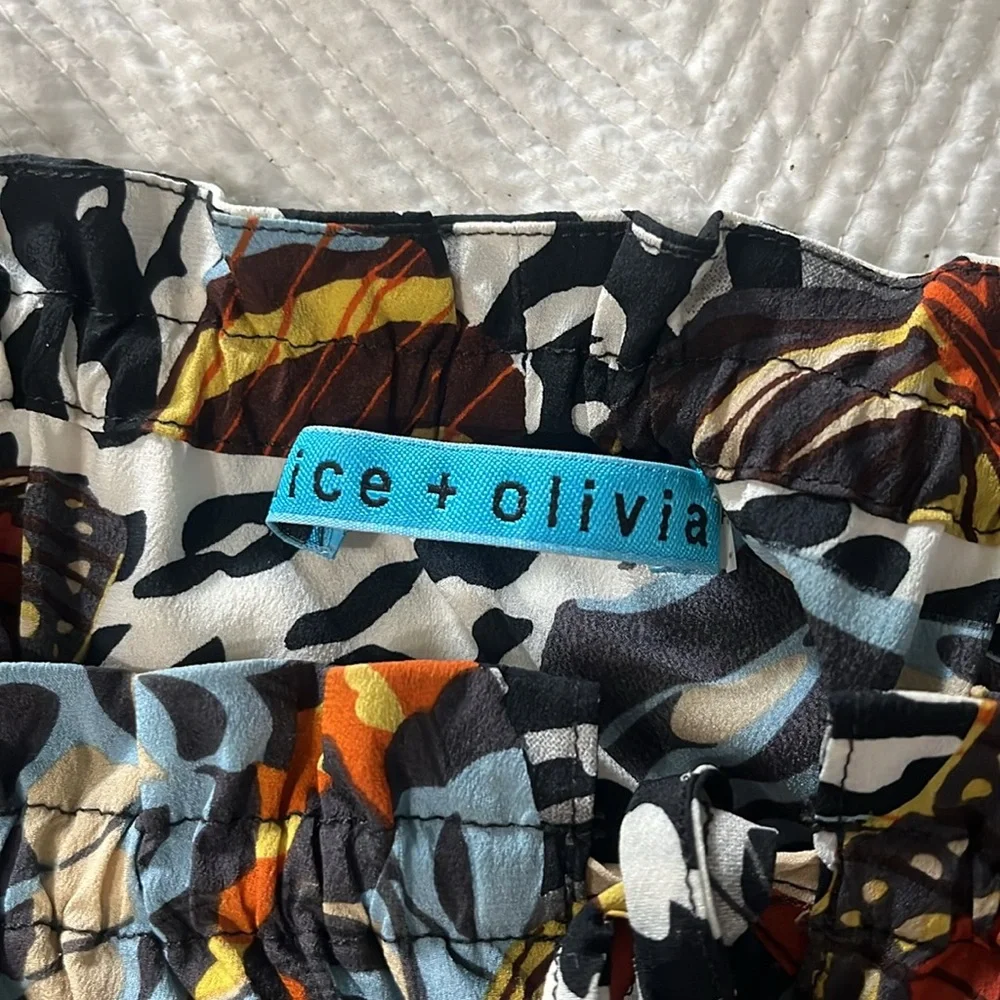 ALICE+OLIVIA butterfly silk blouse - Picture 4 of 8